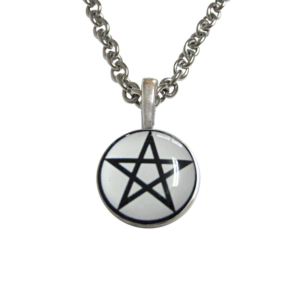 Pentagram Star Design Pendant Necklace